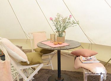 Tipi-Zelt in den Dünen für vier Personen - 6