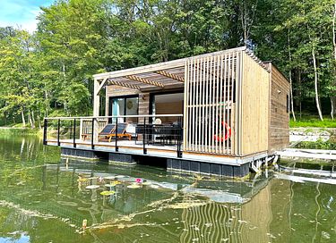 Vakantiehuis op het water