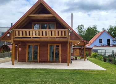Vakantiehuis met uitzicht op een meer