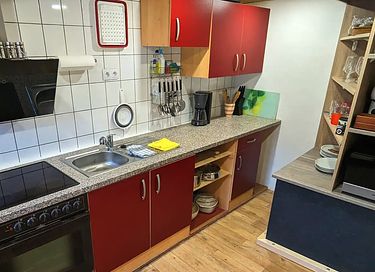 Group house with an entertainment room and a sauna - 17