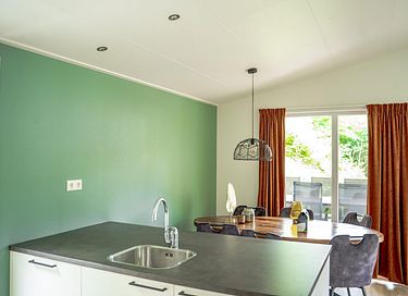 Lodge voor 6 personen met eigen hottub  - 9