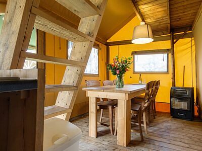 Glamping tent on nice campsite in Hardenberg - 4