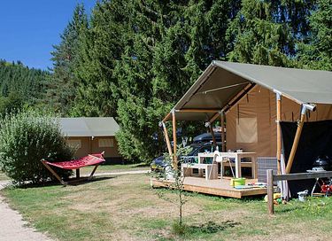 Tente glamping en forêt pour 5 personnes - 16