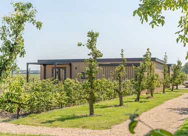 Chalet de luxe (4 personnes) sur un camping en Zélande - 2