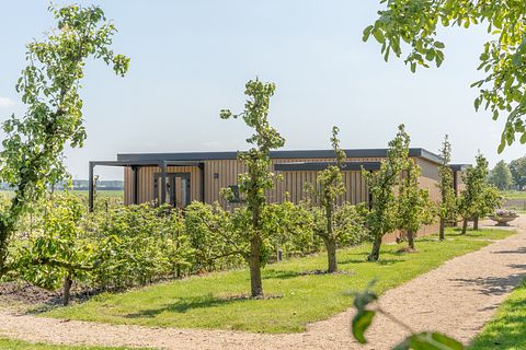 Chalet de luxe (4 personnes) sur un camping en Zélande - 2