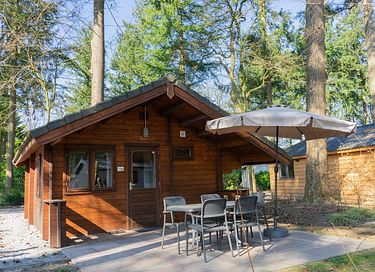 Holzblockhaus für 4 Personen