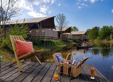 Tente familiale confortable au bord de l'eau - 21