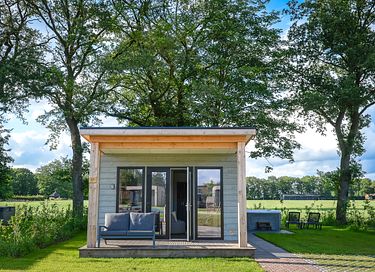 Pavillon de bien-être - jacuzzi, sauna et douche solaire - 7