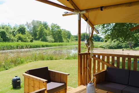 Luxuriöses Glampingzelt (7 Pers.) mit Whirlpool - 2