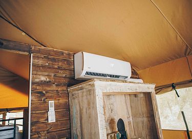 Tente safari de luxe en camping polyvalent - 21