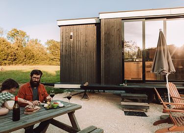 Tiny house 1 au bord d'un étang en Bourgogne - 14