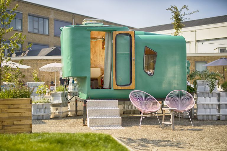 Overnachten op een bijzondere stadscamping - 1