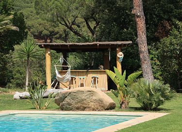 Natuurcabin aan kust Barcelona met zeezicht - 10