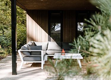 Luxe lodge (6p) met privé hottub - 6