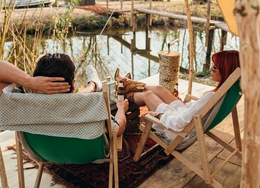 Tipi aan het water met o.a. yoga workshops - 3