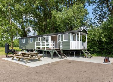 Prachtige pipowagen met veel privacy  - 2