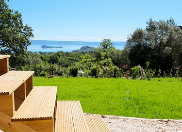 Glamping-Zelt mit Blick auf den See - 19