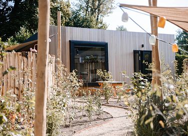 Romantische cabin met wellness - 2