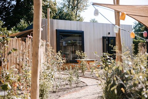 Romantische cabin met wellness - 2