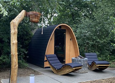 Tiny House sur l'eau ac espace bien-être - 13