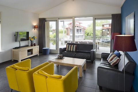 Vakantiehuis (6p) met eigen aanlegsteiger - 3