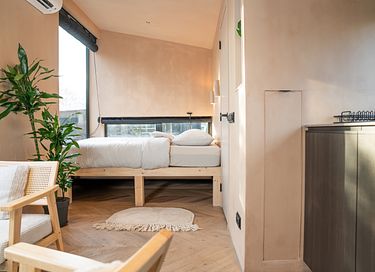Attractive wooden cabin with terrace - 6