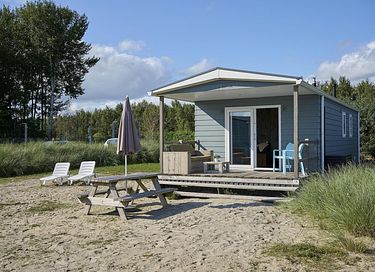 Strandhuisje (4p) aan het Veluwemeer