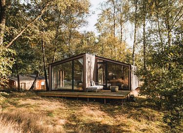 Luxe cabin op de top van een heuvel - 2