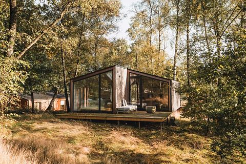 Luxe cabin op de top van een heuvel - 2