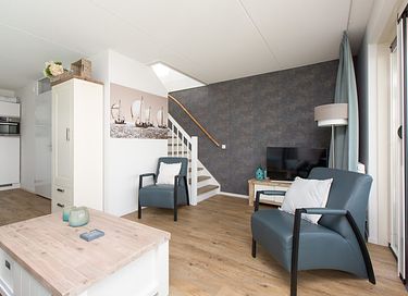 Luxe vakantiehuis (4p.) direct aan het water - 7