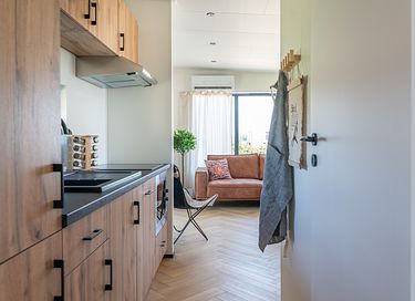 Chalet de luxe (4 personnes) sur un camping en Zélande - 10