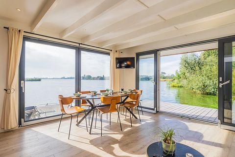 Unieke waterwoning met dakterras - 5
