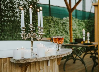 Romantische bubble tent met privé wellness - 19
