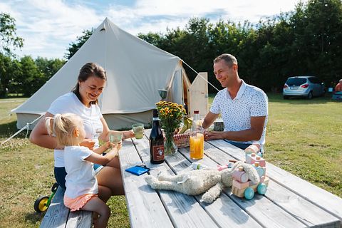 Glamping tipi tent by the sea - 2