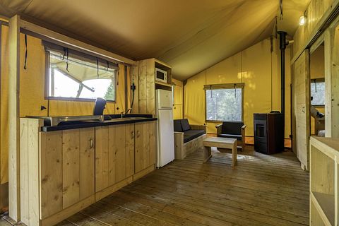 Tente Glamping avec salle de bain privée en France - 2