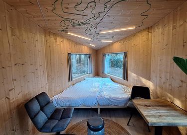 Tiny house design dans un parc en Drenthe - 3