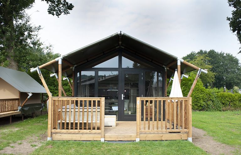 4-persoons lodge met eigen sanitair - 1