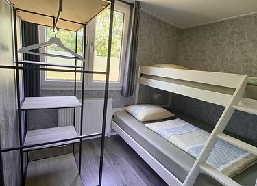 Houten lodge met omheinde tuin in Duitsland - 9