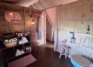 Tenthuisje met hottub op het platteland - 14