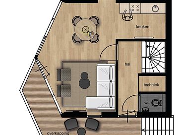 Romantische houten lodge met privé hottub - 16