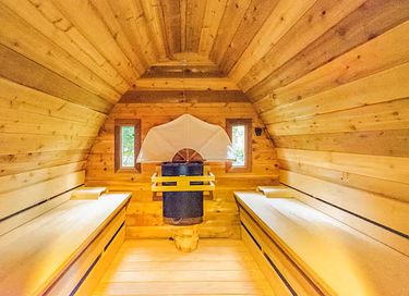 Luxe suite met bubbelbad en sauna in B&B - 5