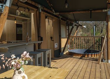 Glamping mit Wellness für 6 Personen - 15