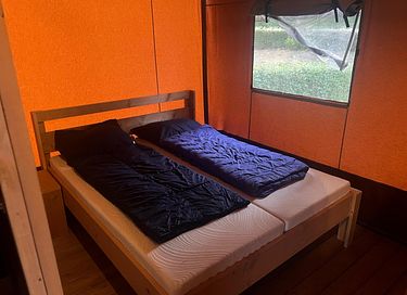 Glamping tent near the beach and a lake - 7