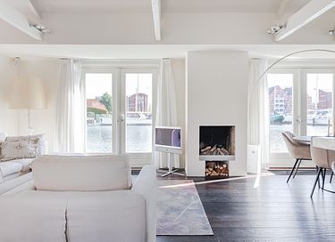 Luxe Watervilla in de oude Haven van Hoorn - 14