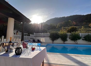 Hébergement de luxe pour groupes avec piscine privée (20p) - 36
