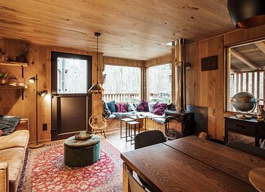 Unique treehouse (5p) with private hot tub - 6