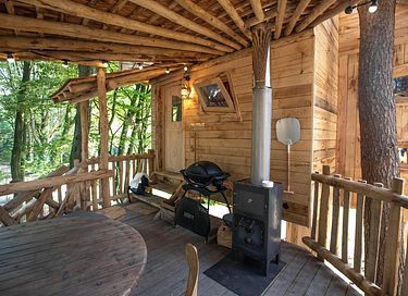 Prachtige boomhut in de Belgische natuur - 3