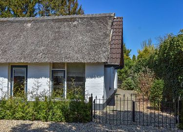 Thatched forest cabin with fenced garden - 18
