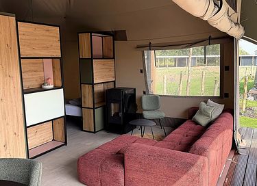 Luxe lodge met hottub in de natuur - 6