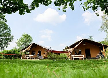 Tente safari (6p) près d'un lac dans le Limbourg - 23